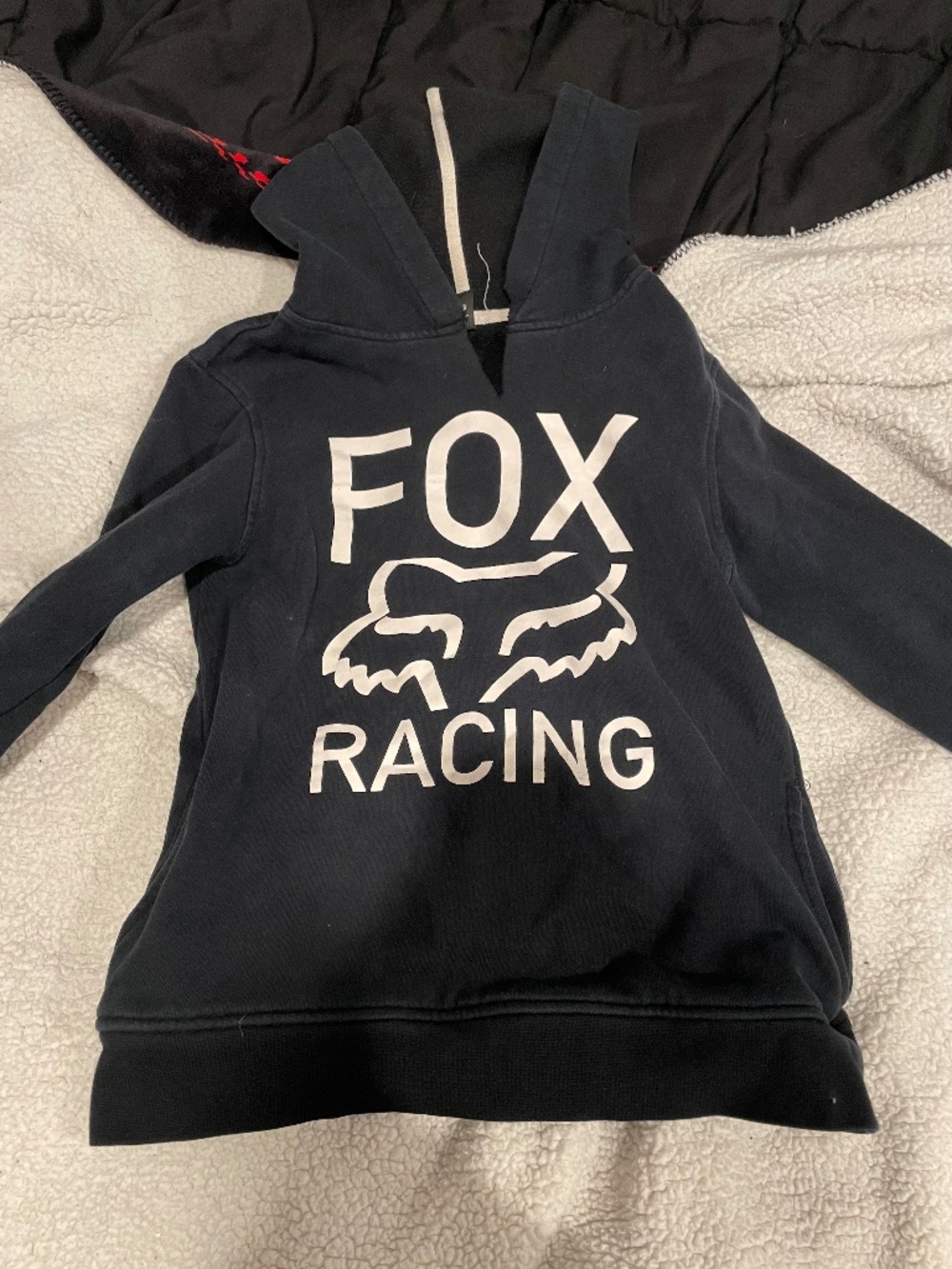 Fox Racing black hoodie